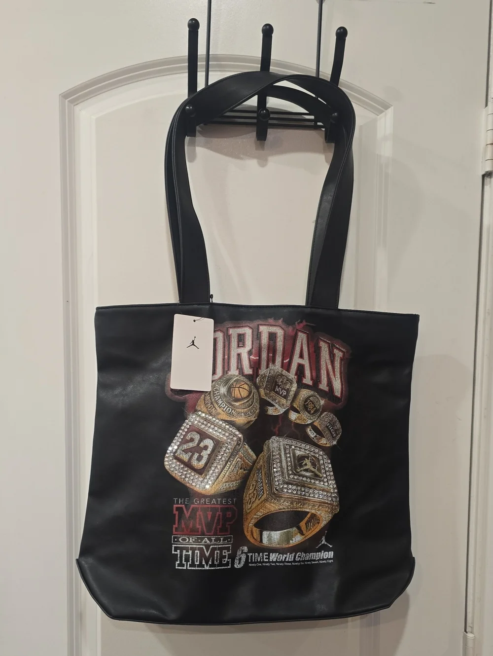 Jordan Rings Graphic Tote Bag